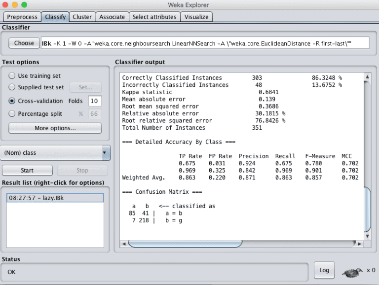 How To Use Classification Machine Learning Algorithms in Weka ...