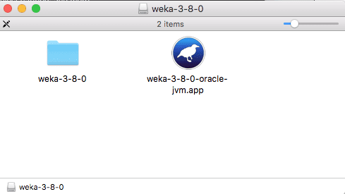 Weka Disk image for OS X