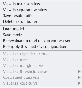 Weka Revaluate Loaded Model On Test Data And Make Predictions