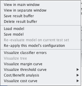 Weka Save Model to File