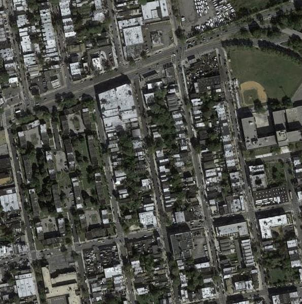 Example of a Cropped Satellite Image to Use as Input to the Pix2Pix Model.