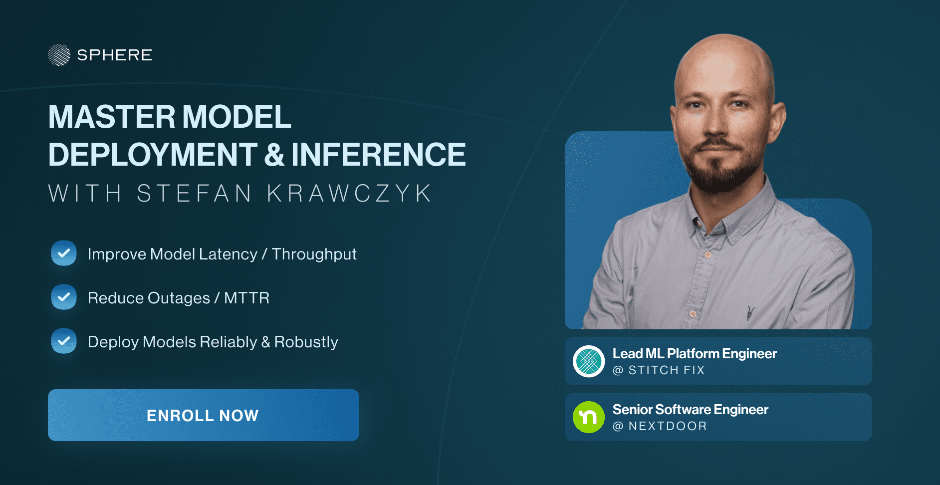 Mastering MLOps: Live Model Deployment & Inference Course with Stefan Krawczyk
