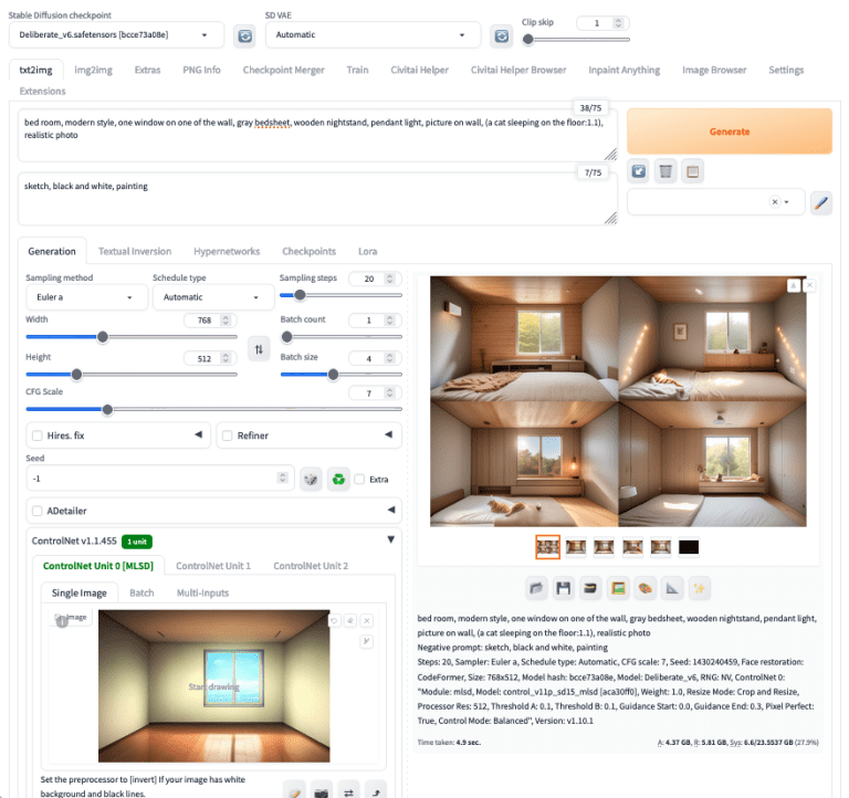 Interior Design with Stable Diffusion (8-day mini-course ...
