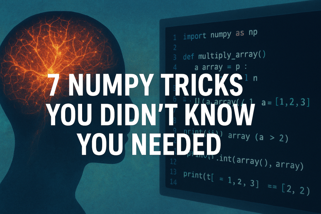 7 NumPy Tricks You Didn't Know You Needed - MachineLearningMastery.com