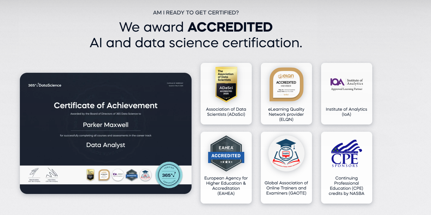 Free AI and Data Courses with 365 Data Science—100% Unlimited Access until Nov 21