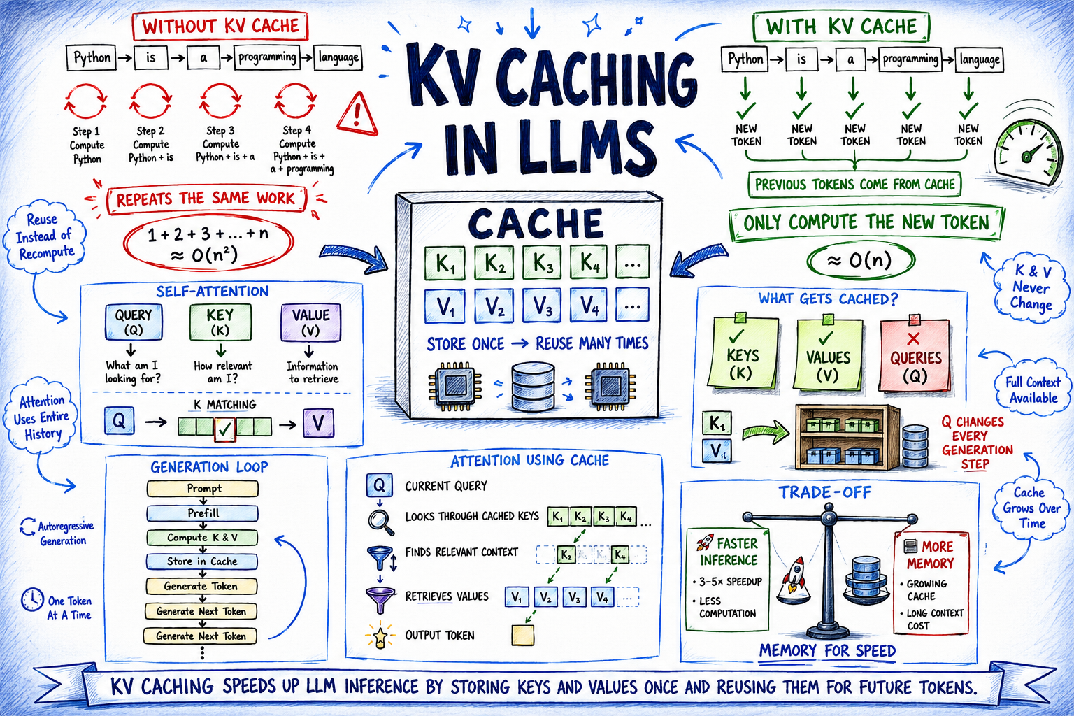 KV Caching in LLMs: A Guide for Developers