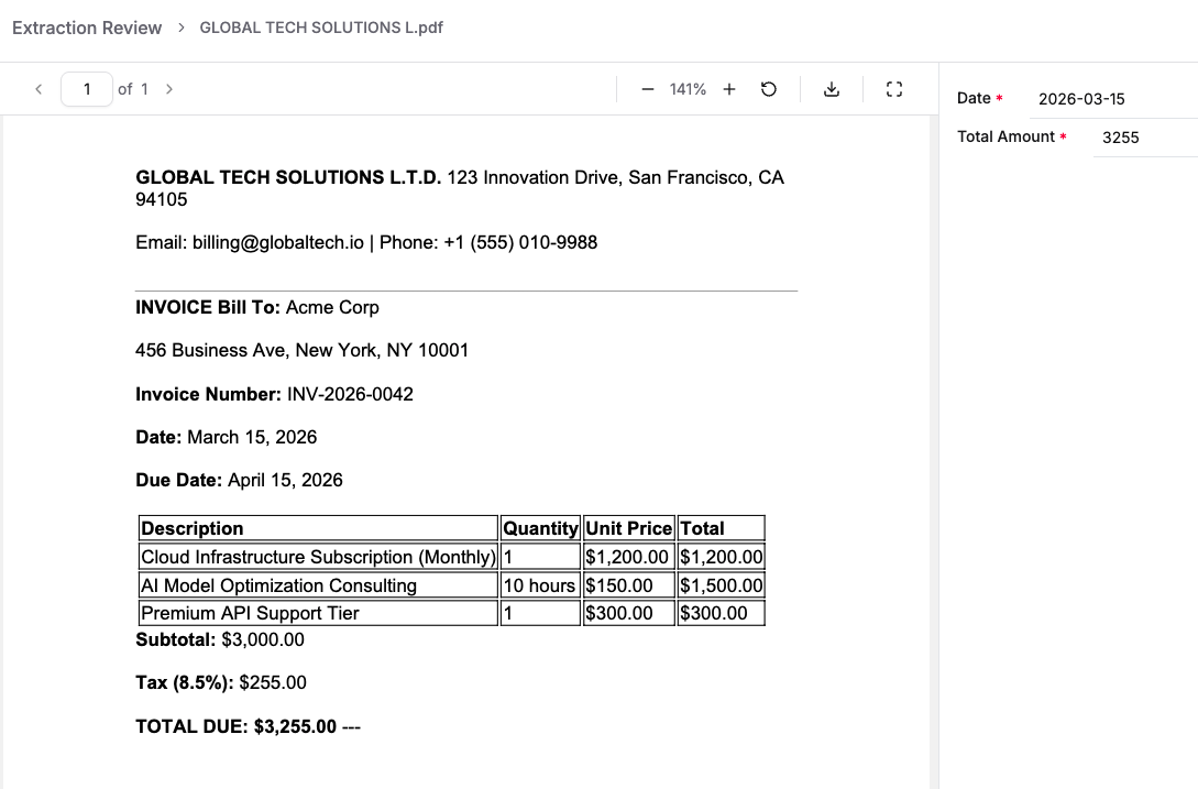 LlamaCloud Agent Test UI