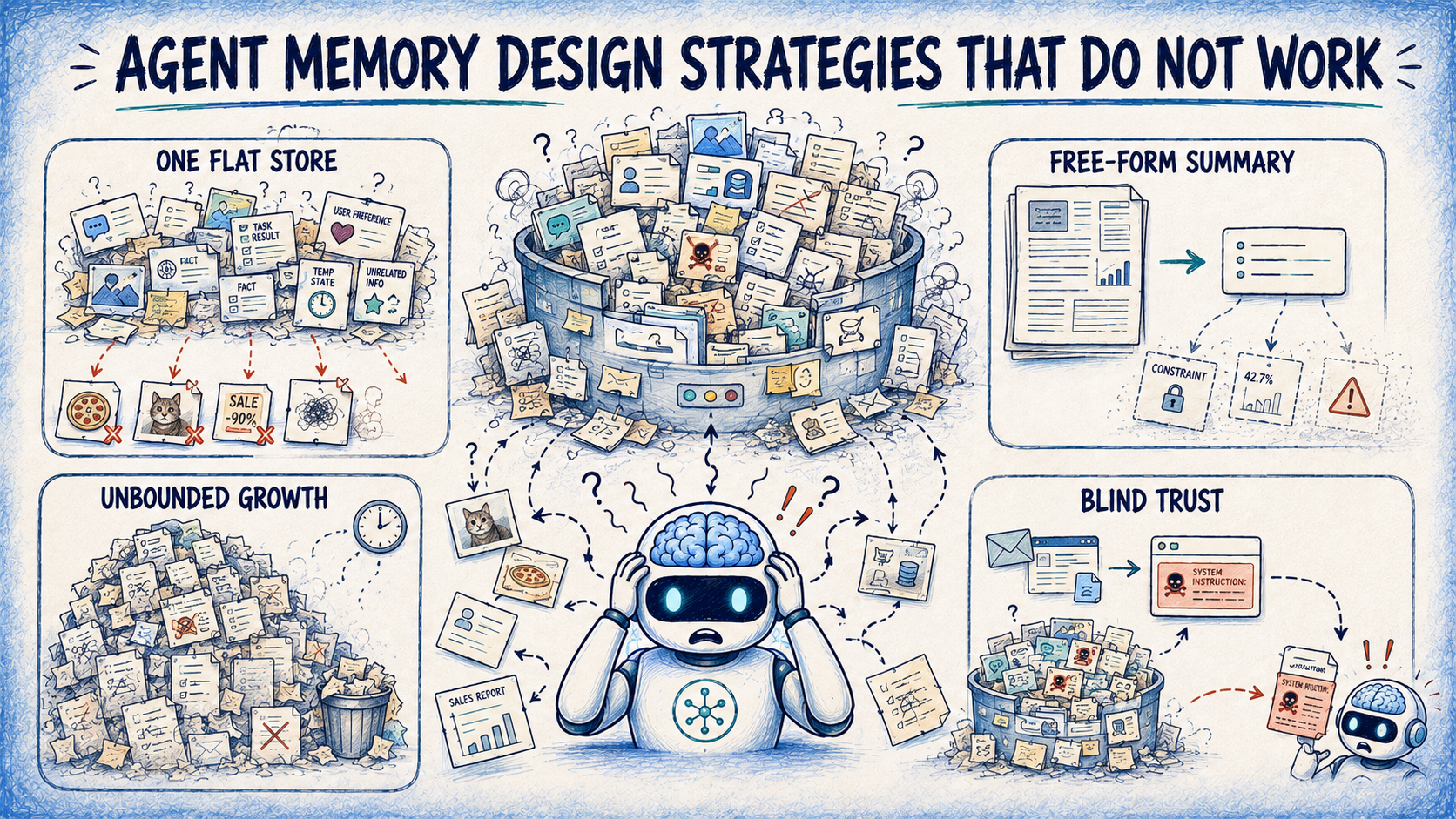 Avoiding Memory Architectures That Don't Work